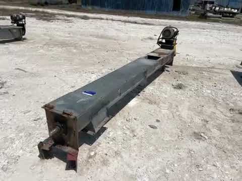 Transportador de tornillo sinfín de acero galvanizado - 2 HP
