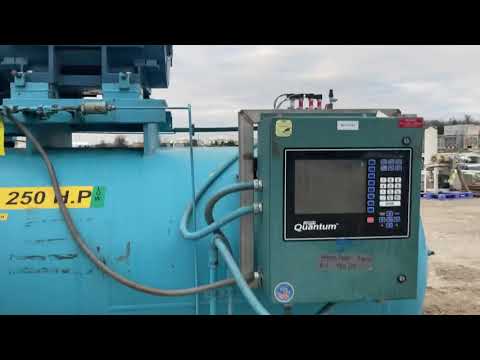 Frick Rotary Screw Compressor Package (MISSING SCREW, 250 HP 460 V, Frick Micro Control Panel)