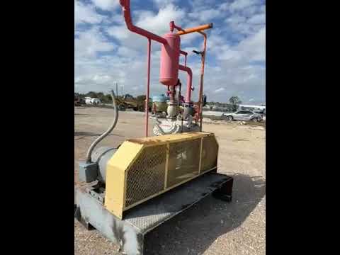 Mycom N4WB 4-Cylinder Reciprocating Compressor Package (60 HP 230/460 V, Belt Driven)