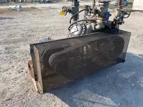 Mycom N42B 6-Cylinder Reciprocating Compressor Package (75 HP 230/460 V, Belt Driven)