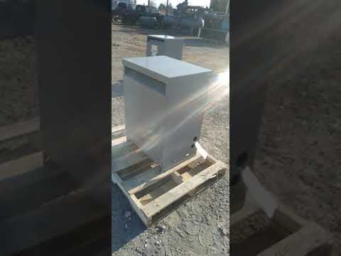 Transformador General Electric (30 KVA, 3 Ph, 480/208 Volts)