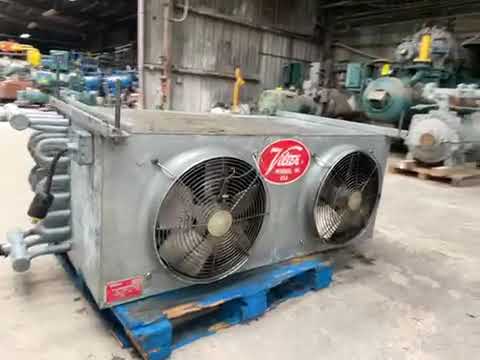 Bobina evaporadora de amoníaco Vilter LP-10-63-1/3-FA - 5 TR, 2 ventiladores (baja temperatura)