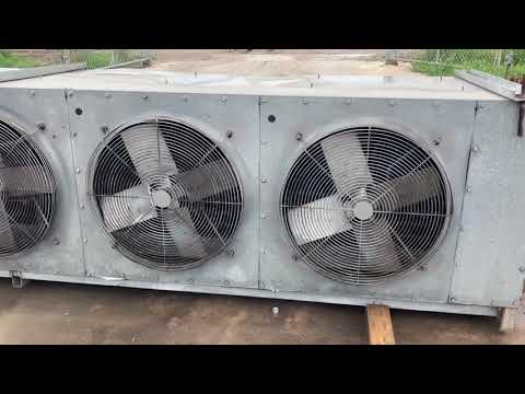 Imeco C0.524.84 Ammonia Evaporator Coil- 20 TR, 5 Fans (Low Temperature)