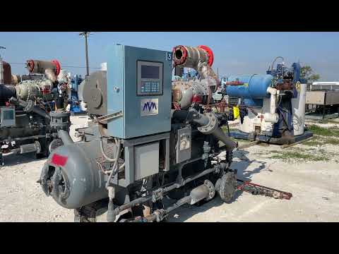 Reco SC2005D-3.6 Rotary Screw Compressor Package (Dunham-Bush 2010DKR3V0D0EM, 250 HP 400 V, M&M Micro Control Panel, Packaged by Reco)