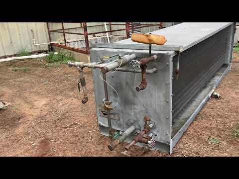Serpentín evaporador de amoníaco Imeco C0.324.44 - 9 TR, 3 ventiladores (baja temperatura)
