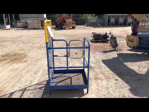 Jaula de seguridad industrial para montacargas