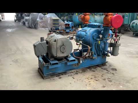Vilter 446 6-Cylinder Reciprocating Compressor Package (60 HP 208-220/440 V)