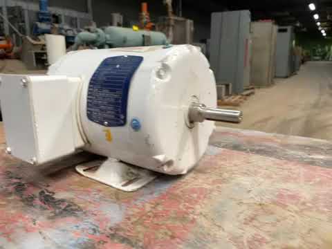 Baldor WDM3538 Motor (0.5 HP, 1725 RPM, 230/460 V)