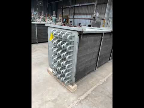 Bobina evaporadora de amoníaco Vilter SC 24-84-3/4-RA-HGC - 15 TR, 3 ventiladores (baja temperatura)