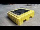 Ultra-Spill P1 Pallet Plus with Drain ( 1-Drum)