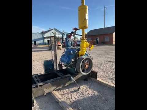 Vilter 448 8-Cylinder Reciprocating Compressor Package (Belt Driven)