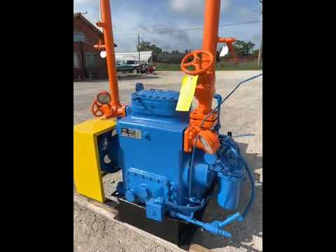 Vilter 442 2-Cylinder Reciprocating Compressor Package (25 HP 230/460 V, Belt Driven)