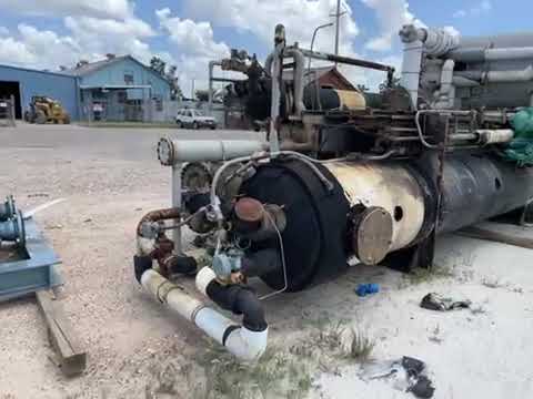 Paquete de compresor de tornillo rotativo (2018DLR3VOFOEM, 450 HP 4160 V, FALTA MICRO PANEL)