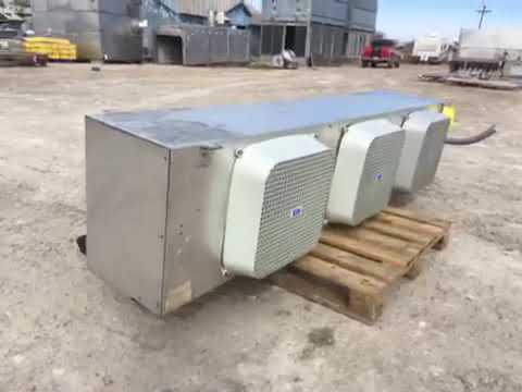 Bobina evaporadora de amoníaco/freón Bohn/Heatcraft MPE3002F - 3,75 TR, 3 ventiladores (temperatura media)