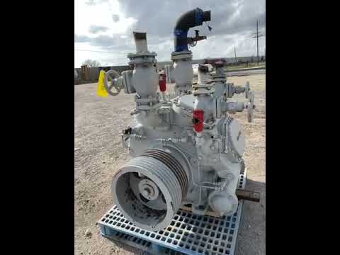 Compresor alternativo desnudo Mycom F62WB de 8 cilindros (100 HP 230/460 V, accionado por correa)