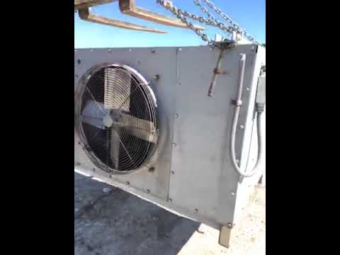 Serpentín evaporador de amoníaco Imeco C0.324.44 - 9 TR, 3 ventiladores (baja temperatura)