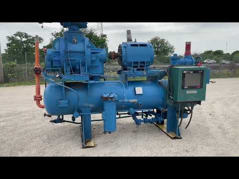 Paquete de compresor de tornillo rotativo Frick RDB 222 (FALTA COMPRESOR, 150 HP 230/460 V, FALTA PANEL DE CONTROL)