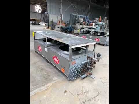 Bobina evaporadora de amoníaco Vilter UF 21-64-1/2-XA-HGC - 9 TR, 2 ventiladores (baja temperatura)