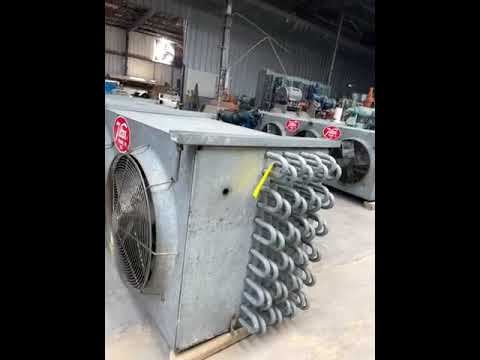 Bobina evaporadora de amoníaco Vilter SC 24-84-3/4-RA-HGC - 15 TR, 3 ventiladores (baja temperatura)