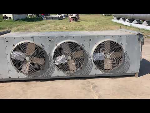 Serpentín evaporador de amoníaco Imeco C0.324.44 - 9 TR, 3 ventiladores (baja temperatura)