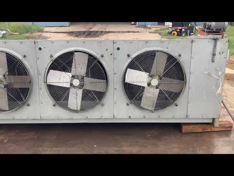 Serpentín evaporador de amoníaco Imeco C0.324.44 - 9 TR, 3 ventiladores (baja temperatura)