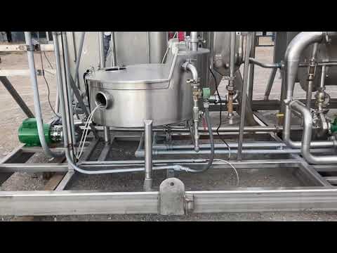 APV 2 Effect Rising Falling Film Plate Evaporator