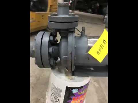 Bomba de motor enlatada Chem-Pump G-Series GVBS-3K-153H-3T (3 HP, 46 GPM máx.)