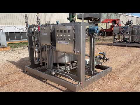 Waukesha Cherry-Burrell Process Mixing Agitator Tank Package (300 Gal)