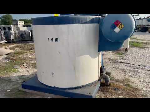North Star Ice M60-79C Máquina de hielo en escamas (refrigeración de amoníaco (R-717 | NH3), 45 toneladas por día)
