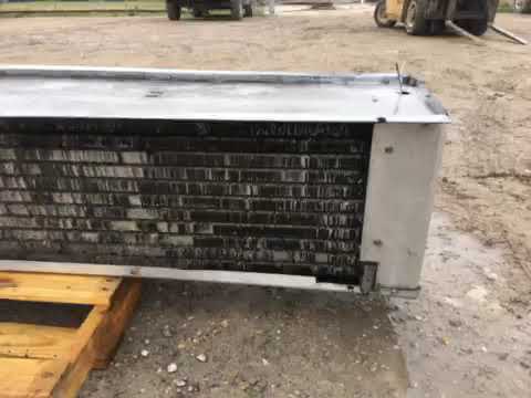 Hussmann HC6A- 278AB AL T Freon Evaporator Coil- 2.32 TR, 5 Fans (Medium Temperature)