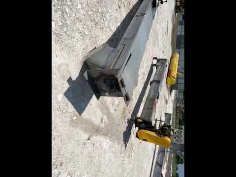 Transportador de tornillo sinfín de acero galvanizado - 2 HP