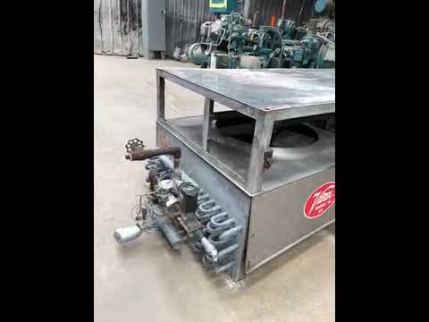 Bobina evaporadora de amoníaco Vilter UF 21-64-1/2-XA-HGC - 9 TR, 2 ventiladores (baja temperatura)