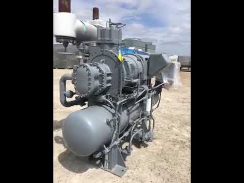 FES 16S Rotary Screw Compressor Package (Kobe KS16SGB, 200 HP 230/460 V)