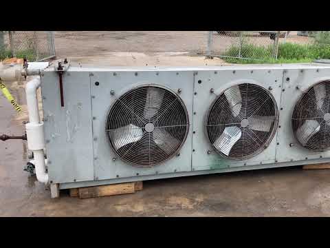 Imeco CO.324.44 Serpentín Evaporador de Amoníaco - 9 TR, 3 Ventiladores (Baja Temperatura)