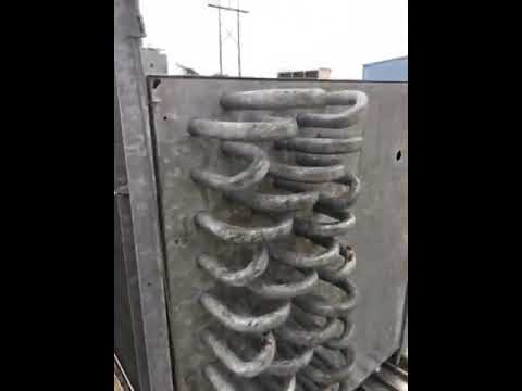 Serpentín evaporador de amoníaco Vilter HP-28-63-1-RA-HGR, 13 TR, 2 ventiladores (baja temperatura)