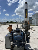 Vilter 456 6-Cylinder Reciprocating Compressor Package (100 HP 230/460 V, Belt Driven)