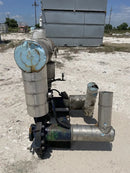 Recirculador de amoníaco vertical RVS (48 diámetro x 147 pulg. 1134 galones. Bombas de 2 a 5 HP).