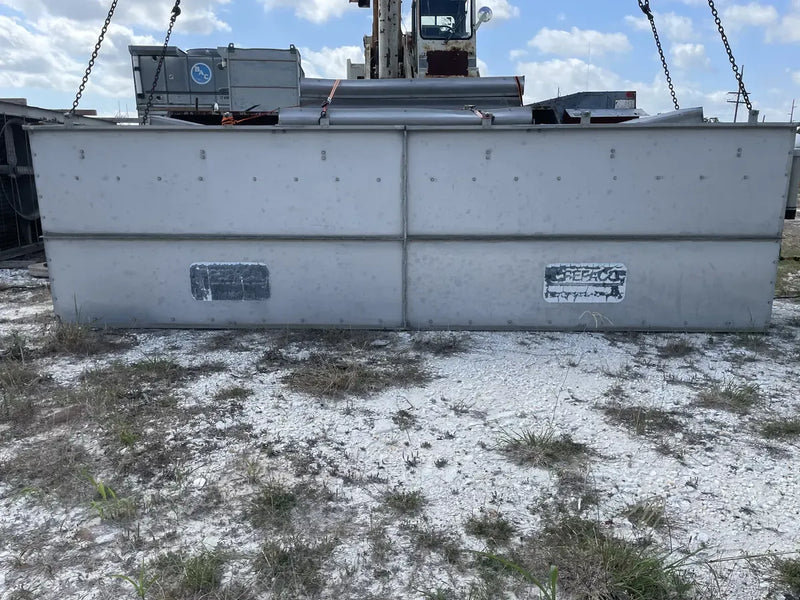Crepaco PMC-250 Evaporative Condenser (250 Nominal Tons, 3-5 HP Motors, 1 Tower Unit)