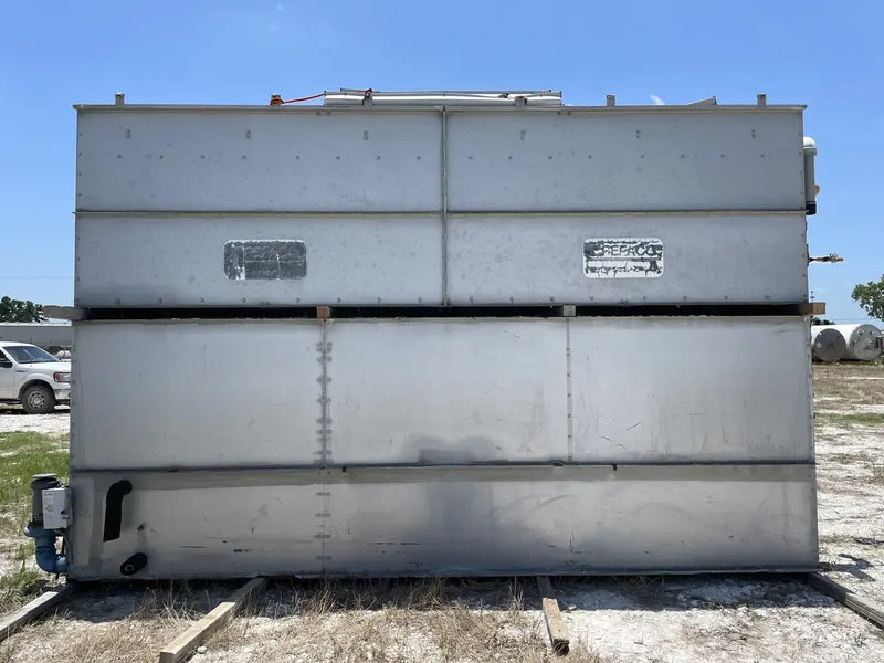Crepaco PMC-250 Evaporative Condenser (250 Nominal Tons, 3-5 HP Motors, 1 Tower Unit)