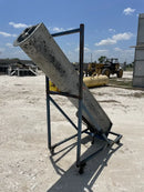 Vertical Incline Galvanized Steel Screw Auger Conveyor - 2 HP