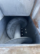 Galvanized Steel Screw Auger Conveyor - 3 HP