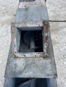 Galvanized Steel Screw Auger Conveyor - 3 HP