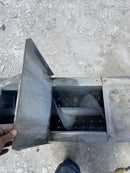 Galvanized Steel Screw Auger Conveyor - 3 HP