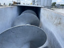 Galvanized Steel Screw Auger Conveyor - 3 HP