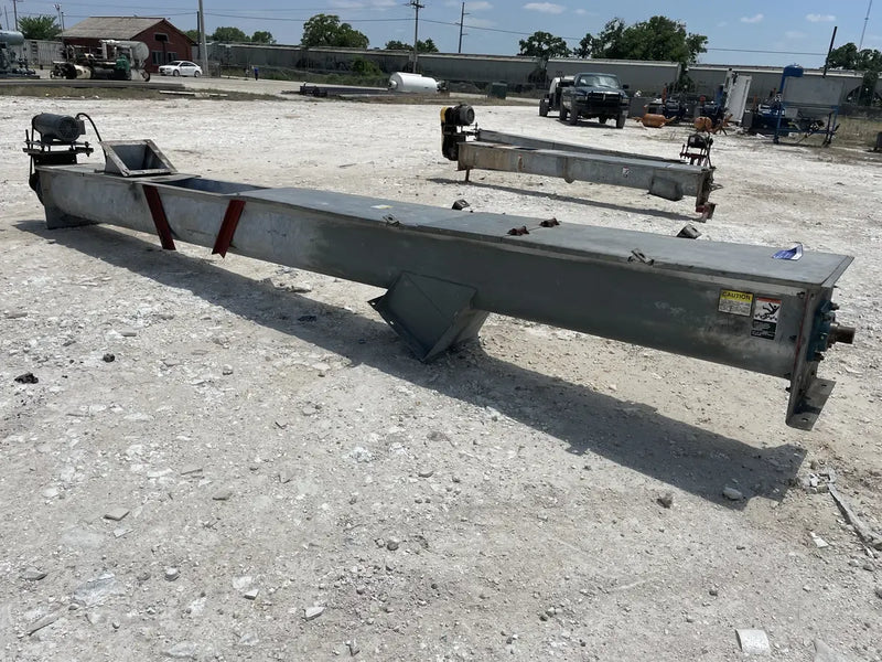 Transportador de tornillo sinfín de acero galvanizado - 3 HP