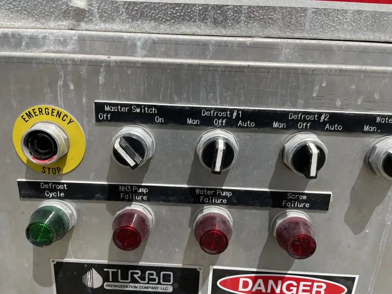 Turbo Ice TIGAR 36-2 LR Máquina de hacer hielo con placa (Refrigeración de amoníaco (R-717 | NH3), 56 toneladas por día)