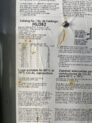 Interruptor de seguridad resistente de 60 amperios HU362 de Square D Company