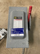 Interruptor de seguridad resistente de 60 amperios HU362 de Square D Company