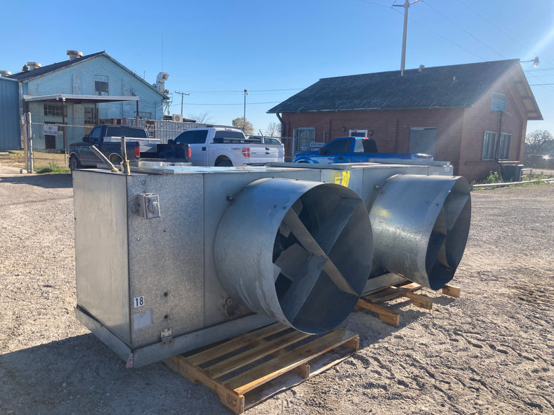 Hussmann SM24E-989-AMM 460/3 T IP Evaporator Coil - 12.975 TR, 2 Fan (Low/Medium Temperature) Hussmann 