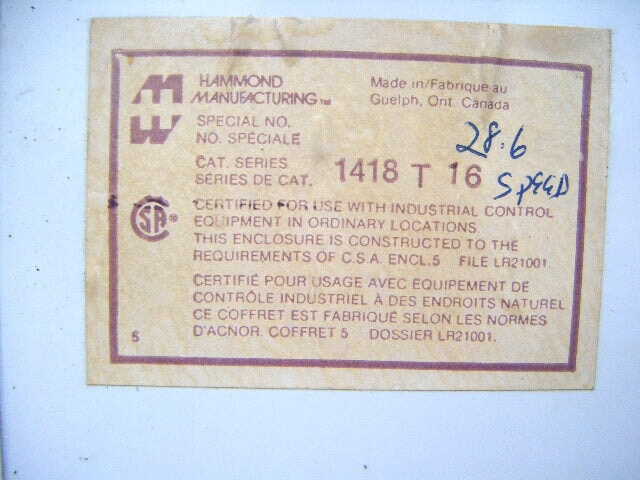 I.J. White Corporation Spiro-Freeze Spiral Freezer I.J. White 